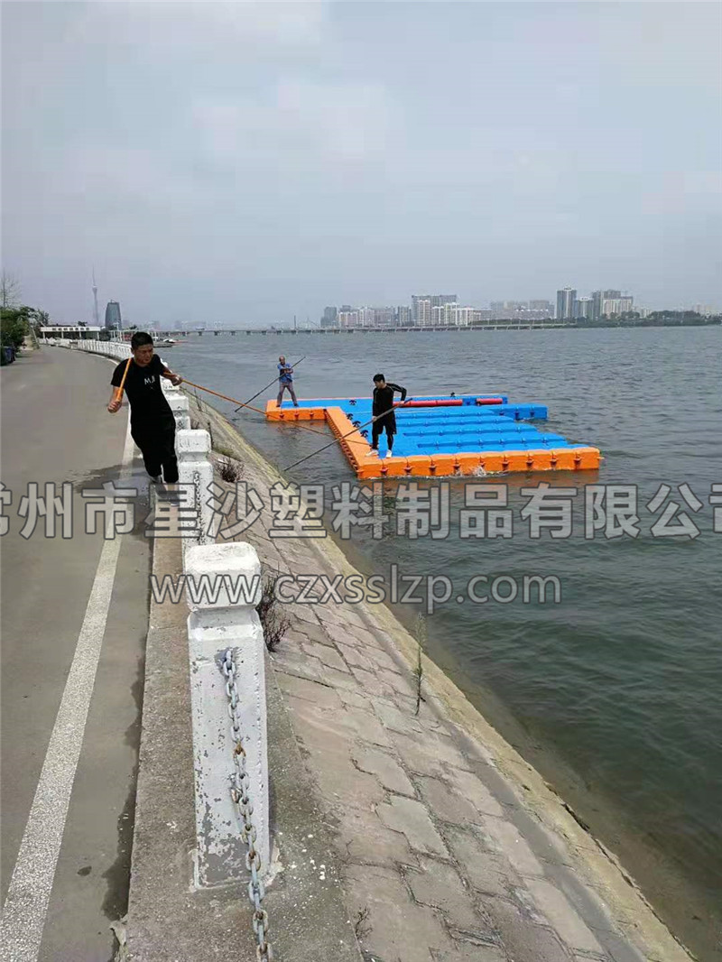 常州市星沙塑料制品有限公司客戶案例-山東臨沂摩托艇碼頭5